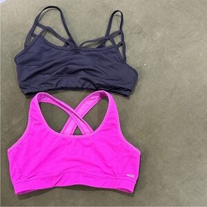 DSG Women's Dual Pack Black and Pink Sports Bras